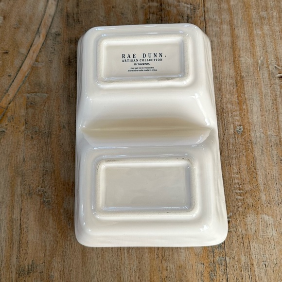 RAE DUNN ICE CREAM CONE DIVIDED TRAY - Picture 3 of 5